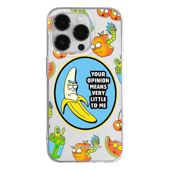 Etui dedykowane do Iphone 13 PRO MAX wzór:  Rick i Morty 009 oryginalne i oficjalnie licencjonowane /Rick i Morty ERT Group