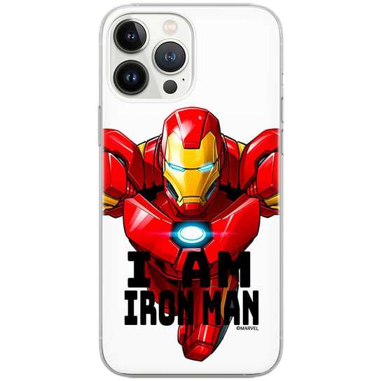 Etui dedykowane do IPHONE 13 PRO wzór:  Iron Man 029 oryginalne i oficjalnie licencjonowane ERT Group