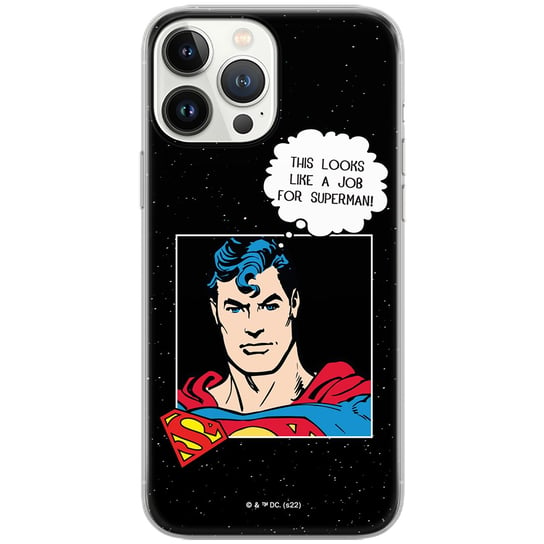 Etui dedykowane do IPHONE 13 PRO wzór:  Superman 037 oryginalne i oficjalnie licencjonowane ERT Group