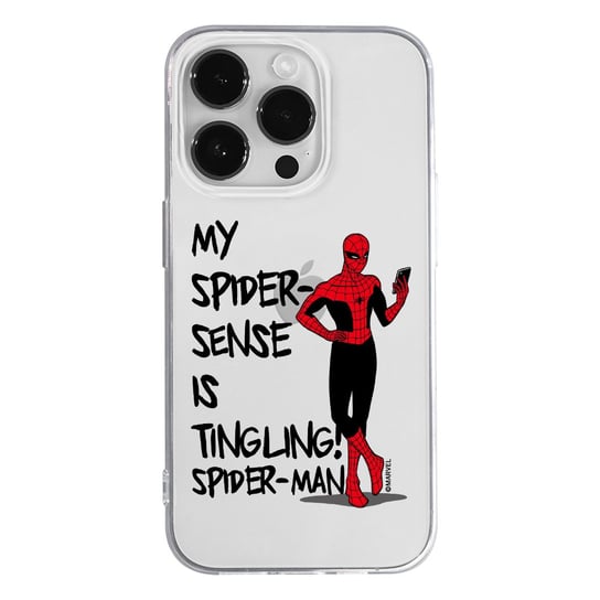 Etui dedykowane do Iphone 13 wzór:  Spider Man 024 oryginalne i oficjalnie licencjonowane ERT Group