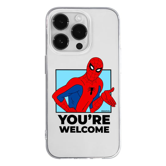 Etui dedykowane do Iphone 13 wzór:  Spider Man 030 oryginalne i oficjalnie licencjonowane ERT Group