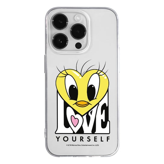 Etui dedykowane do Iphone 14 PLUS wzór:  Tweety 015 oryginalne i oficjalnie licencjonowane ERT Group