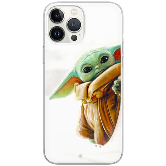 Etui dedykowane do Iphone 14 PRO MAX wzór:  Baby Yoda 016 oryginalne i oficjalnie licencjonowane ERT Group