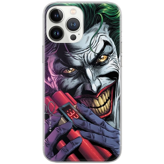Etui dedykowane do Iphone 14 PRO MAX wzór:  Joker 013 oryginalne i oficjalnie licencjonowane ERT Group