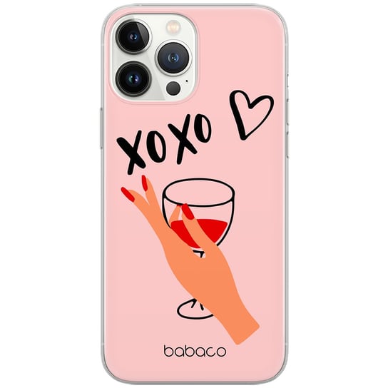 Etui dedykowane do Iphone 14 PRO MAX wzór:  XOXO 001 oryginalne i oficjalnie licencjonowane Babaco