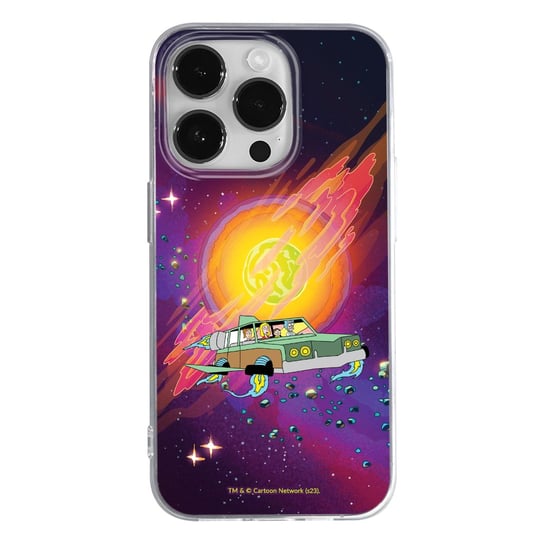 Etui dedykowane do Iphone 14 PRO wzór:  Rick i Morty 046 oryginalne i oficjalnie licencjonowane /Rick i Morty ERT Group