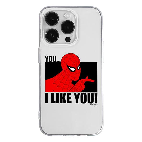 Etui dedykowane do Iphone 14 wzór:  Spider Man 034 oryginalne i oficjalnie licencjonowane ERT Group