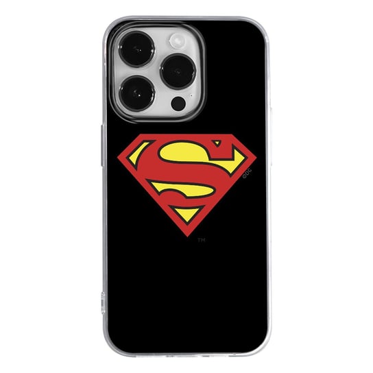 Etui dedykowane do Iphone 15 PLUS wzór:  Superman 002 oryginalne i oficjalnie licencjonowane ERT Group