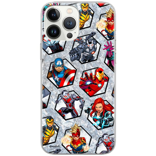 Etui dedykowane do Iphone 15 PRO MAX wzór:  Avengers 023 oryginalne i oficjalnie licencjonowane ERT Group