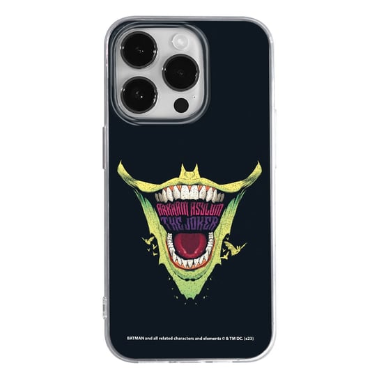 Etui dedykowane do Iphone 15 PRO MAX wzór:  Joker 031 oryginalne i oficjalnie licencjonowane ERT Group