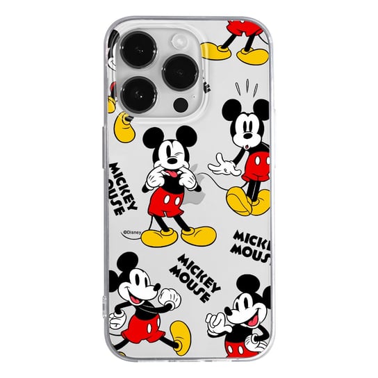 Etui dedykowane do Iphone 15 PRO MAX wzór:  Mickey 050 oryginalne i oficjalnie licencjonowane ERT Group