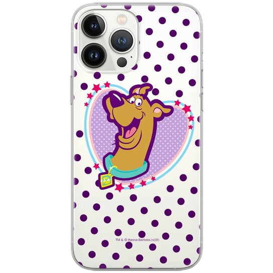 Etui dedykowane do Iphone 15 PRO wzór:  Scooby Doo 005 oryginalne i oficjalnie licencjonowane ERT Group