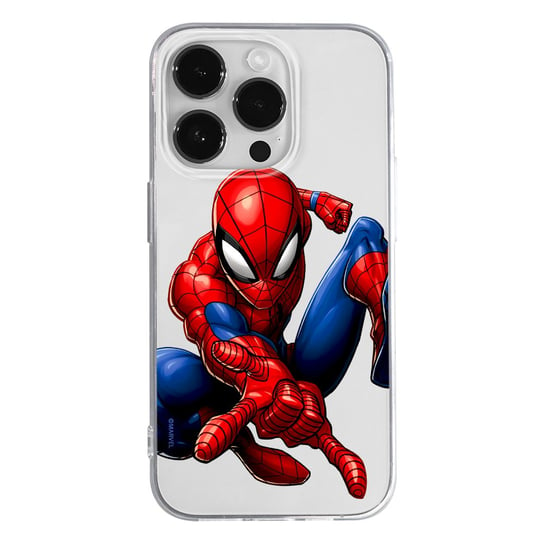 Etui dedykowane do Iphone 15 PRO wzór:  Spider Man 040 oryginalne i oficjalnie licencjonowane ERT Group