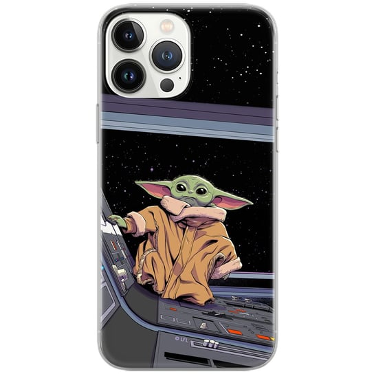 Etui dedykowane do Iphone 15 wzór:  Baby Yoda 025 oryginalne i oficjalnie licencjonowane ERT Group