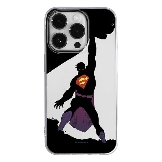 Etui dedykowane do Iphone 15 wzór:  Superman 008 oryginalne i oficjalnie licencjonowane ERT Group