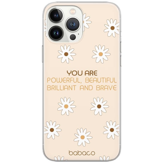 Etui dedykowane do IPHONE 7/ 8/ SE 2/ SE 3 wzór:  Positive vibes 003 oryginalne i oficjalnie licencjonowane Babaco