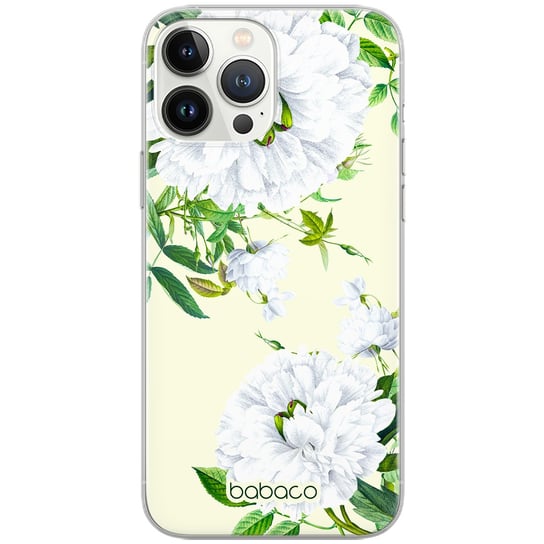 Etui dedykowane do OnePlus NORD 2T 5G wzór:  Kwiaty 047 oryginalne i oficjalnie licencjonowane Babaco