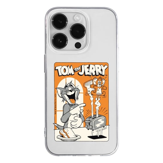 Etui dedykowane do OnePlus NORD CE 2 wzór:  Tom i Jerry 043 oryginalne i oficjalnie licencjonowane ERT Group