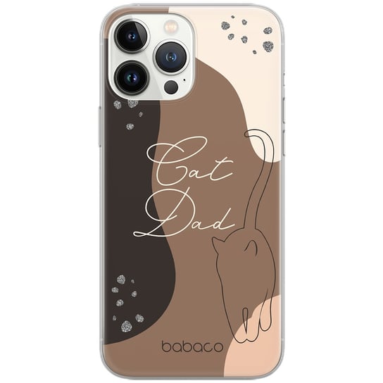 Etui dedykowane do OPPO A94 5G / F19 PRO PLUS 5G / RENO 5Z wzór:  Koty 010 Cat Dad oryginalne i oficjalnie licencjonowane Babaco