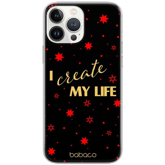 Etui dedykowane do SAMSUNG A13 4G wzór:  Positive vibes 006 oryginalne i oficjalnie licencjonowane Babaco