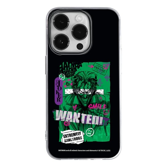 Etui dedykowane do Samsung A14 4G/5G wzór:  Joker 026 oryginalne i oficjalnie licencjonowane ERT Group