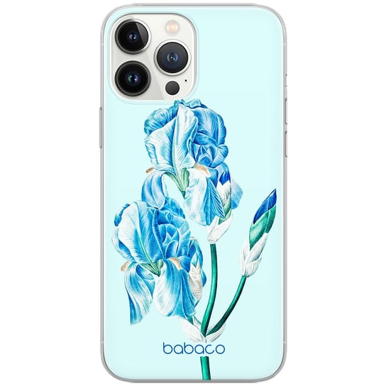 Etui dedykowane do Samsung A14 4G/5G wzór:  Kwiaty 025 oryginalne i oficjalnie licencjonowane Babaco