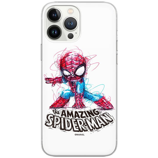 Etui dedykowane do Samsung A41 wzór:  Spider Man 021 oryginalne i oficjalnie licencjonowane ERT Group