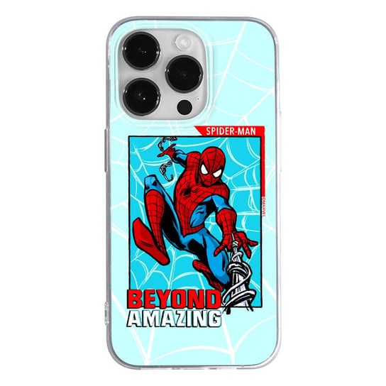 Etui dedykowane do Samsung S23 ULTRA wzór:  Spider Man 041 oryginalne i oficjalnie licencjonowane ERT Group