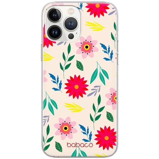 Etui dedykowane do SAMSUNG S24 wzór: Flowers 010oryginalne i oficjalnie licencjonowane Babaco