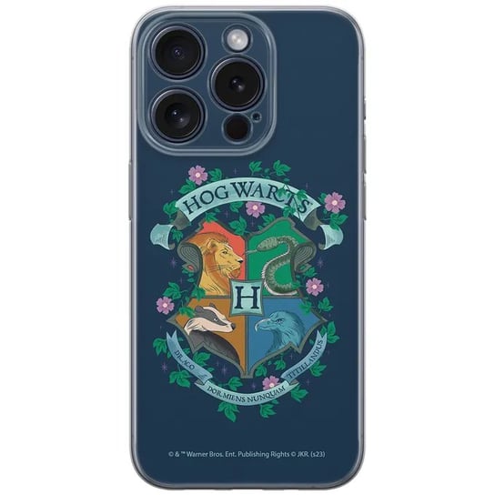 Etui dedykowane do SAMSUNG S24 wzór: Hogwarts Arms 001oryginalne i oficjalnie licencjonowane ERT Group