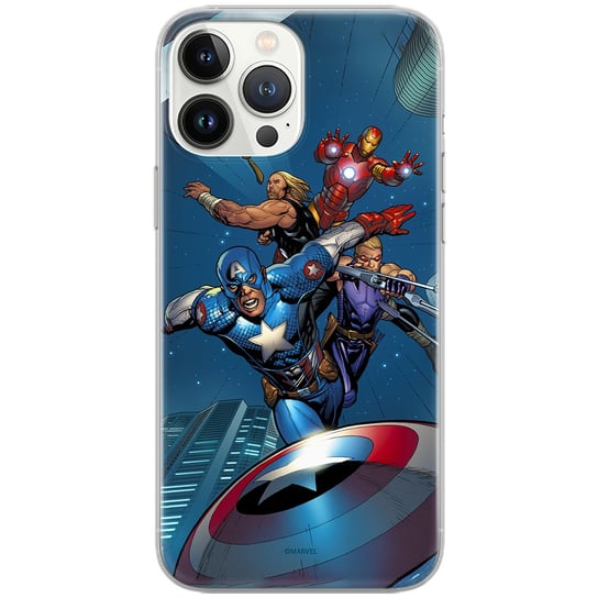 Etui dedykowane do Xiaomi REDMI NOTE 12 4G wzór:  Avengers 008 oryginalne i oficjalnie licencjonowane ERT Group