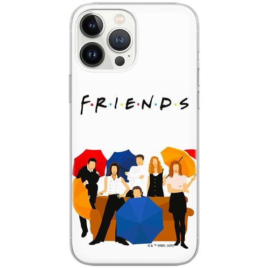 Etui dedykowane do Xiaomi REDMI NOTE 12 4G wzór:  Friends 001 oryginalne i oficjalnie licencjonowane ERT Group