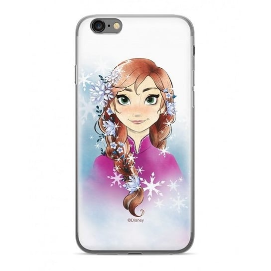 Etui Disney™ Anna 001 iPhone X XS biały/white DPCANNA039 Kraina Lodu/Frozen Disney