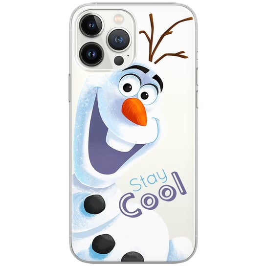 Etui Disney dedykowane do Huawei P SMART 2019 / HONOR 10 LITE, wzór: Olaf 001 Etui częściowo przeźroczyste, oryginalne i oficjalnie licencjonowane ERT Group