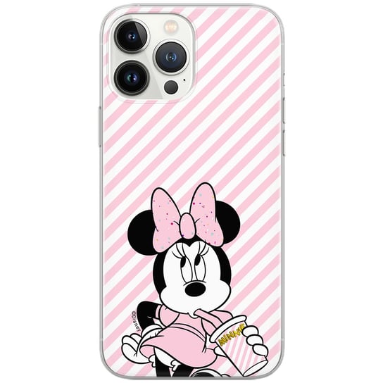 Etui Disney dedykowane do Huawei P10 LITE, wzór: Minnie 017 Etui całkowicie zadrukowane, oryginalne i oficjalnie licencjonowane ERT Group