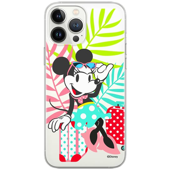 Etui Disney dedykowane do Huawei P20 PLUS/ P20 PRO, wzór: Minnie 029 Etui częściowo przeźroczyste, oryginalne i oficjalnie licencjonowane ERT Group