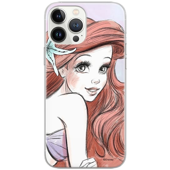 Etui Disney dedykowane do Huawei P30, wzór: Ariel 005 Etui całkowicie zadrukowane, oryginalne i oficjalnie licencjonowane ERT Group