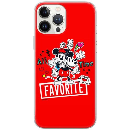 Etui Disney dedykowane do Huawei P40 lite E, wzór: Mickey i Minnie 011 Etui całkowicie zadrukowane, oryginalne i oficjalnie licencjonowane ERT Group