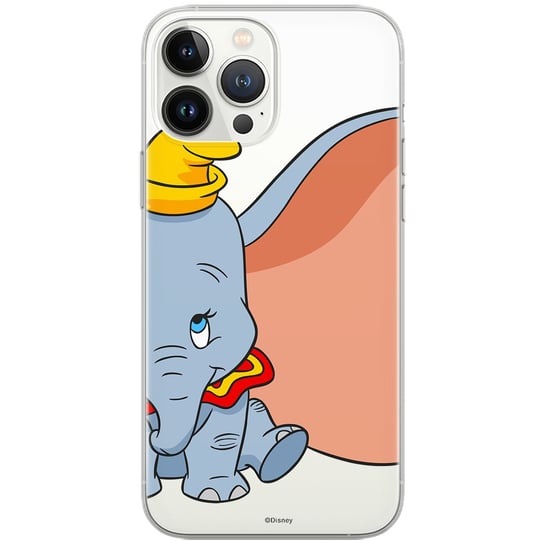 Etui Disney dedykowane do Huawei Y6 2018, wzór: Dumbo 007 Etui częściowo przeźroczyste, oryginalne i oficjalnie licencjonowane ERT Group