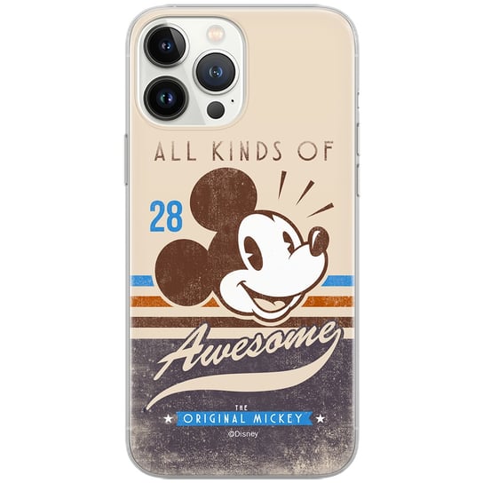 Etui Disney dedykowane do Huawei Y6 2018, wzór: Mickey 009 Etui całkowicie zadrukowane, oryginalne i oficjalnie licencjonowane ERT Group