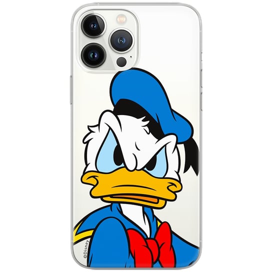 Etui Disney dedykowane do Huawei Y6 PRIME 2018, wzór: Donald 003 Etui częściowo przeźroczyste, oryginalne i oficjalnie licencjonowane ERT Group