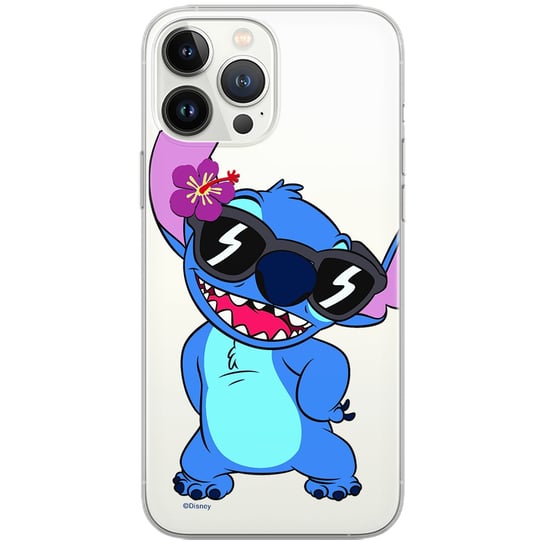 Etui Disney dedykowane do Huawei Y6 PRIME 2018, wzór: Stich 007 Etui częściowo przeźroczyste, oryginalne i oficjalnie licencjonowane ERT Group