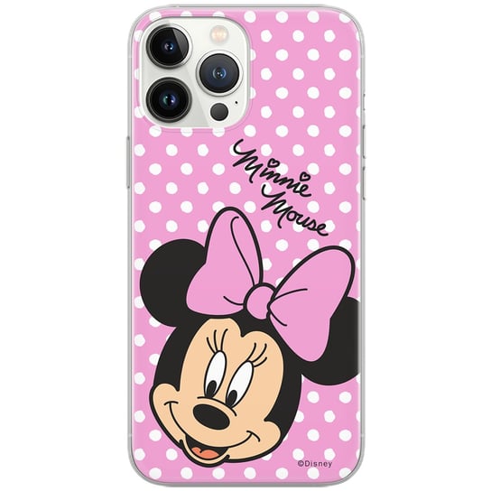 Etui Disney dedykowane do Huawei Y6p, wzór: Minnie 008 Etui całkowicie zadrukowane, oryginalne i oficjalnie licencjonowane ERT Group