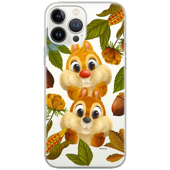 Etui Disney dedykowane do Huawei Y7 2018/ Y7 PRIME 2018, wzór: Chip & Dale 002 Etui częściowo przeźroczyste, oryginalne i oficjalnie licencjonowane ERT Group