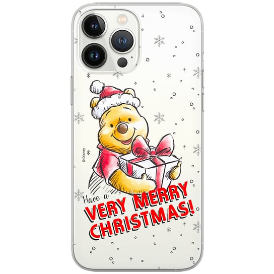 Etui Disney dedykowane do Iphone 11 PRO MAX, wzór: Kubuś i Przyjaciele 024 Etui częściowo przeźroczyste, oryginalne i oficjalnie licencjonowane Disney