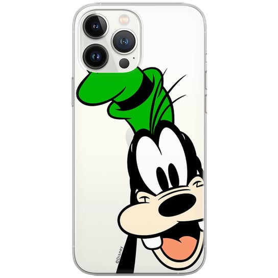 Etui Disney dedykowane do Iphone 11, wzór: Goofy 001 Etui częściowo przeźroczyste, oryginalne i oficjalnie licencjonowane Disney