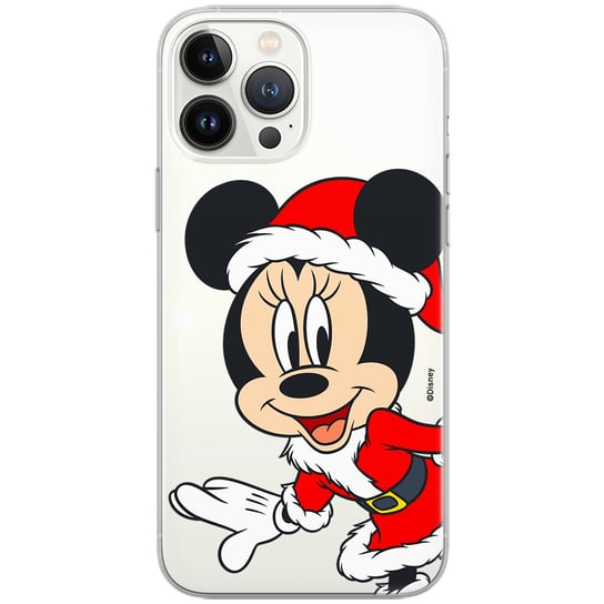 Etui Disney dedykowane do Iphone 11, wzór: Minnie 062 Etui częściowo przeźroczyste, oryginalne i oficjalnie licencjonowane Disney