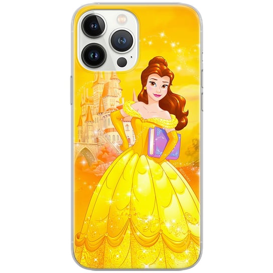 Etui Disney dedykowane do Iphone 12 / 12 PRO, wzór: Bella 001 Etui całkowicie zadrukowane, oryginalne i oficjalnie licencjonowane ERT Group