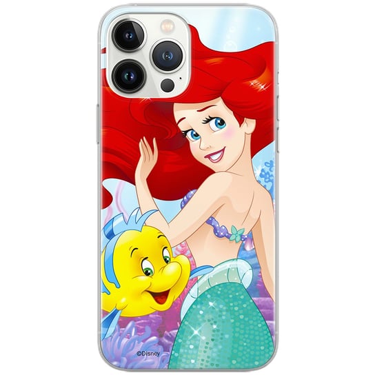 Etui Disney dedykowane do Iphone 12 Mini, wzór: Ariel i Florek 001 Etui całkowicie zadrukowane, oryginalne i oficjalnie licencjonowane ERT Group