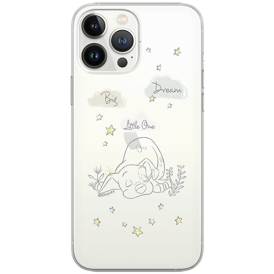 Etui Disney dedykowane do Iphone 12 Mini, wzór: Dalmatyńczyk 001 Etui częściowo przeźroczyste, oryginalne i oficjalnie licencjonowane Disney